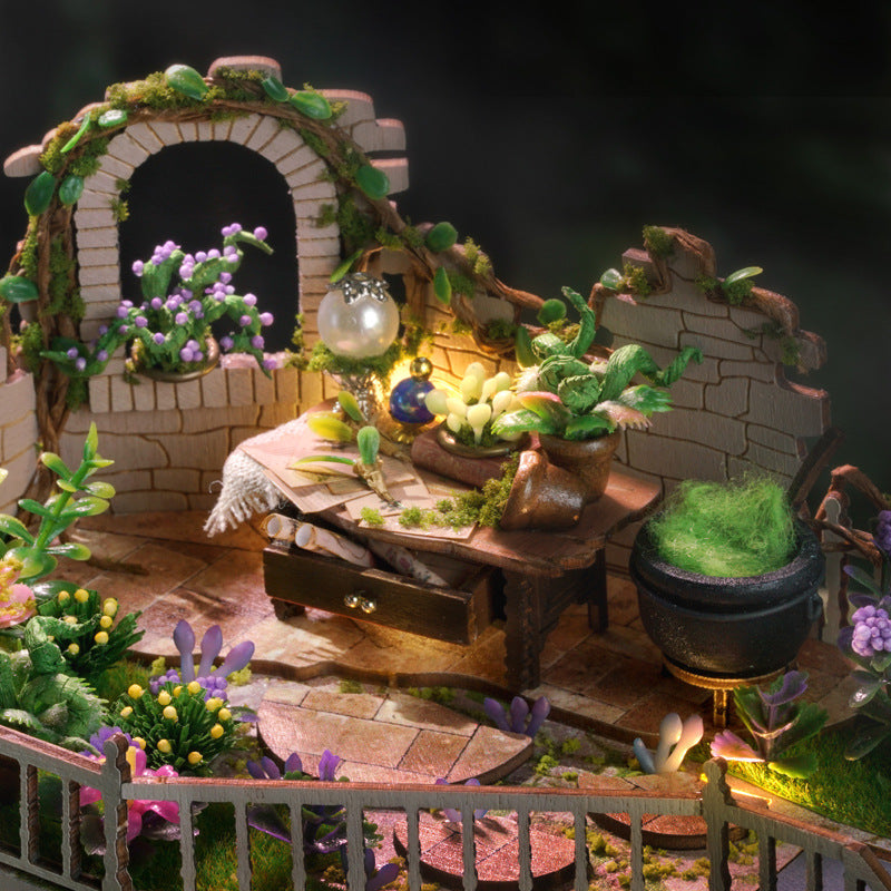 Magic flower house