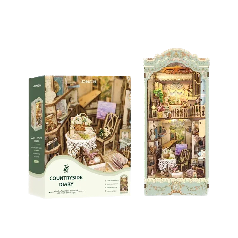 Countryside diary miniature booknook from Joyful Memo