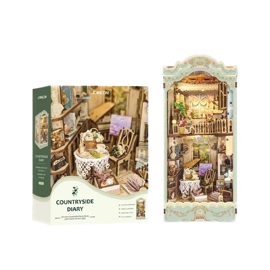 Countryside diary miniature booknook from Joyful Memo