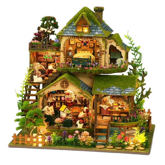Forest adventure miniature dollhouse from Joyful Memo
