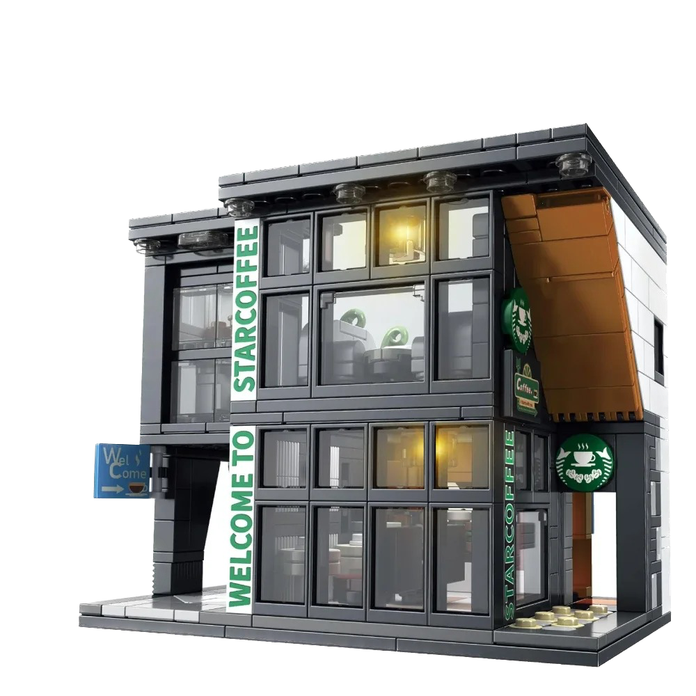 Brick buidling coffee house | Joyful Memo
