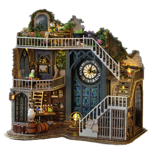 magic flower miniature dollhouse from Joyful Memo