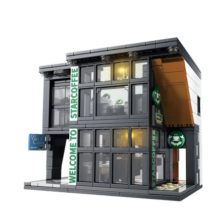 Brick buidling coffee house | Joyful Memo